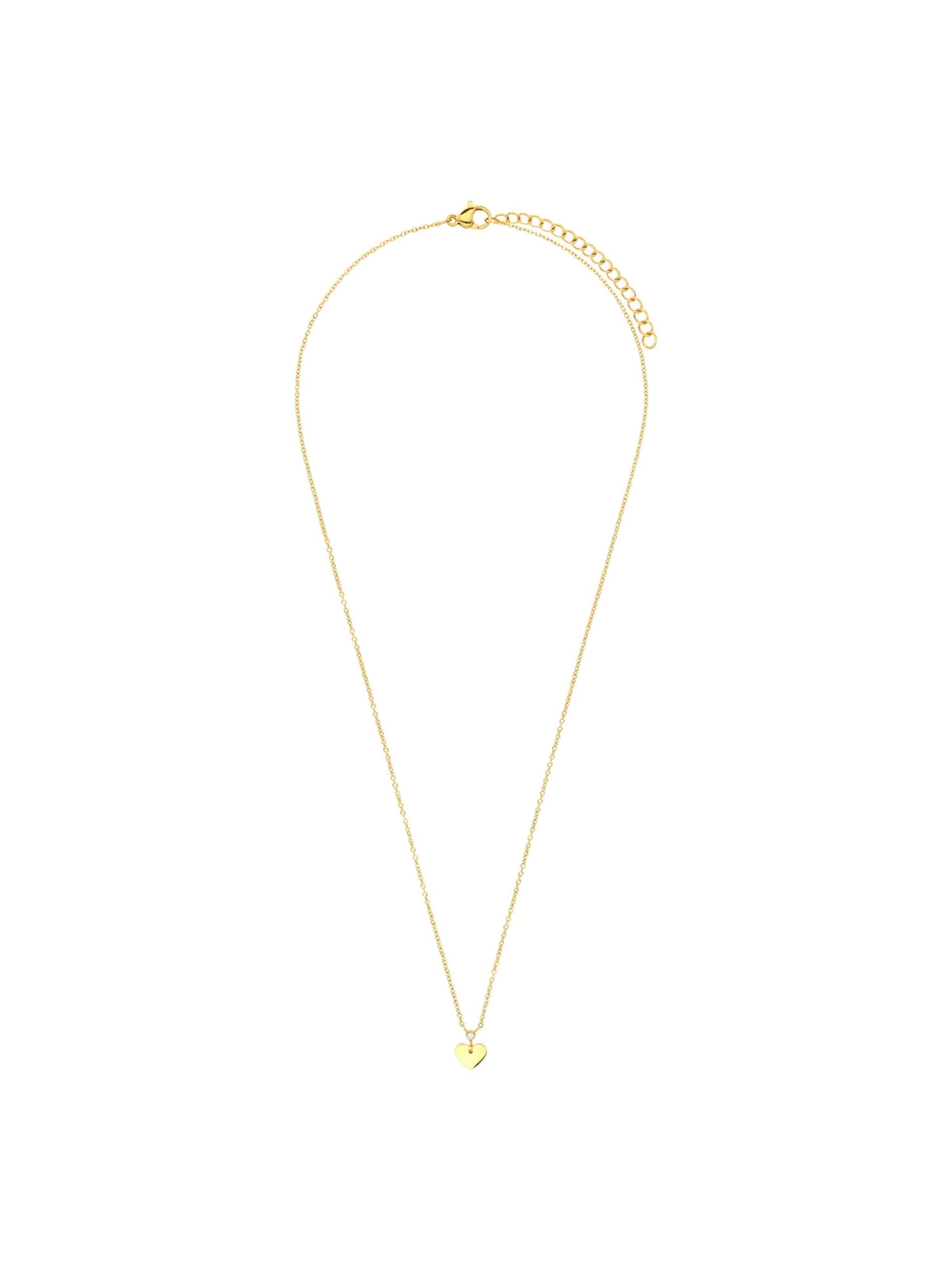 Lucardi Ketting 'Chic' in Goud: voorkant