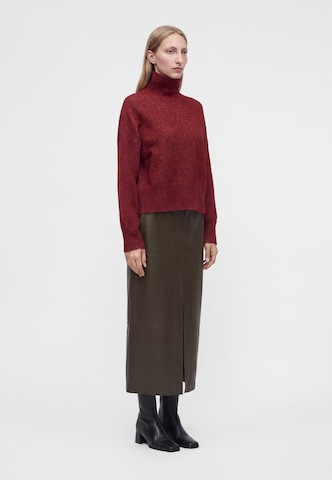 Samsøe Samsøe - Pullover 'NOLA' em vermelho