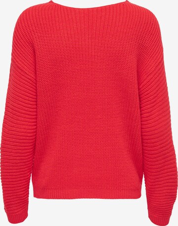 JDY Sweater 'Justy Maya' in Red