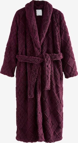purpurinė Next Ilgas vonios chalatas: priekis