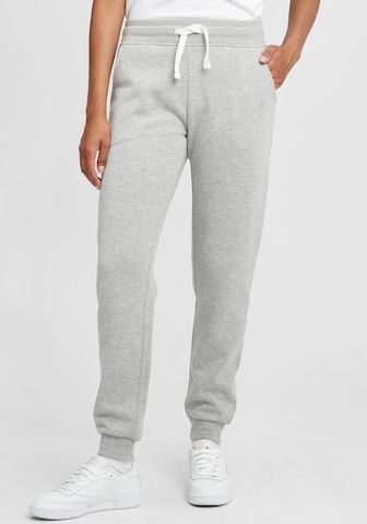 Oxmo Tapered Hose 'Olivia' in Grau: Vorderseite