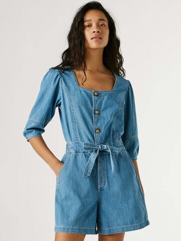 Combinaison 'MARTHA' Pepe Jeans en bleu : devant