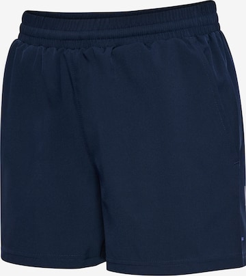 Hummel Regular Sportbroek in Blauw