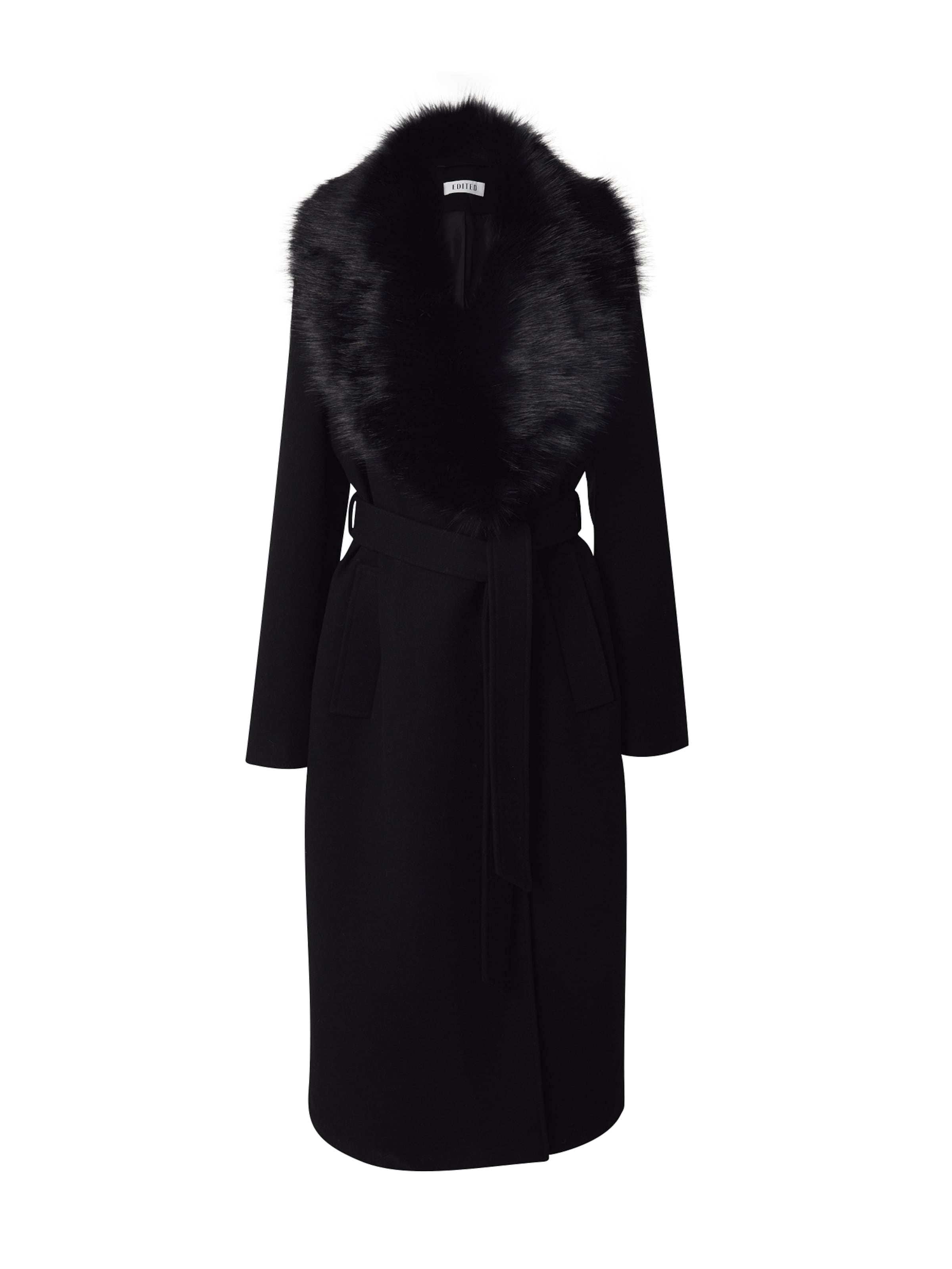 EDITED Tussenmantel 'Mailen' in Zwart: voorkant