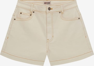 GUESS Regular Jeans in Beige: front