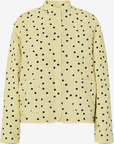 PIECES Jacke 'PCRikke' in M in hellgelb / schwarz, Produktansicht