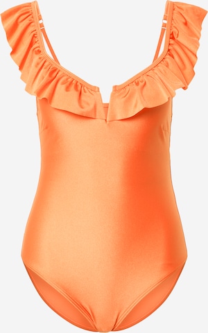 ESPRIT - Traje de baño en naranja: frente