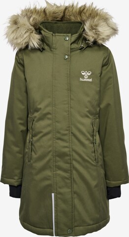 Hummel Performance Jacket in Green: front