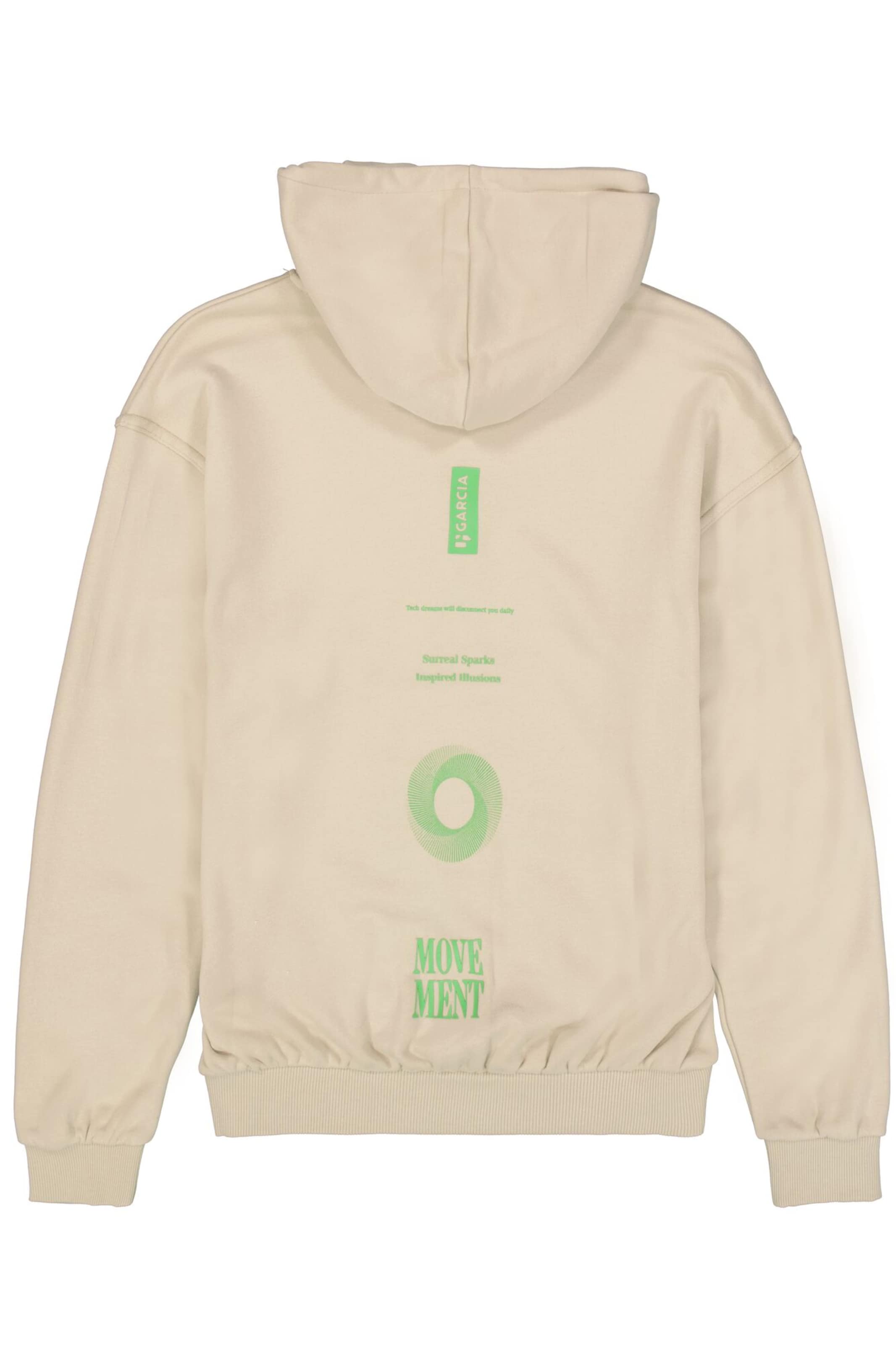 GARCIA Sweatshirt i beige