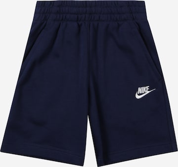 Nike Sportswear Панталон 'CLUB' в синьо: отпред