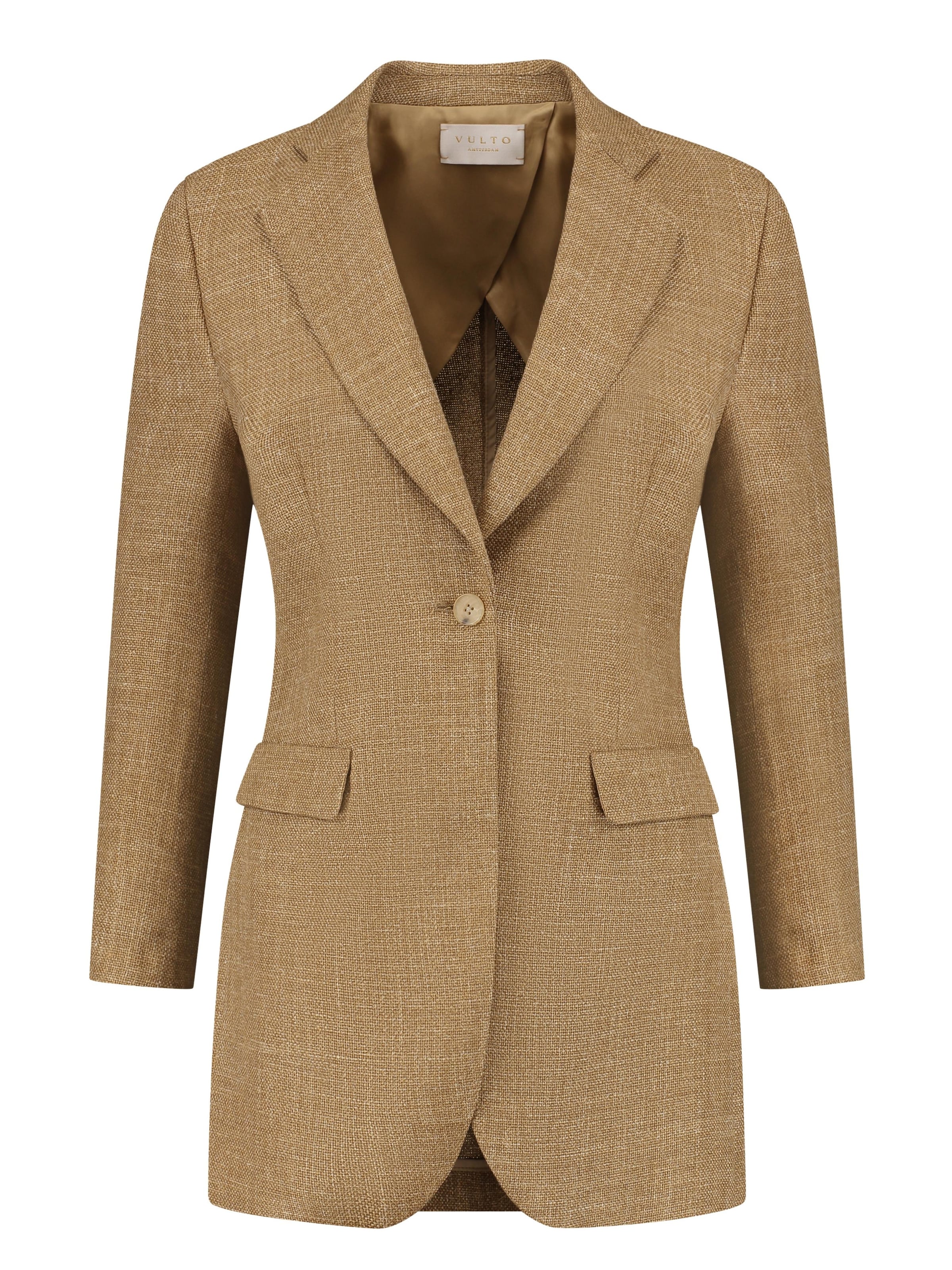 Blazer Vulto en or : devant