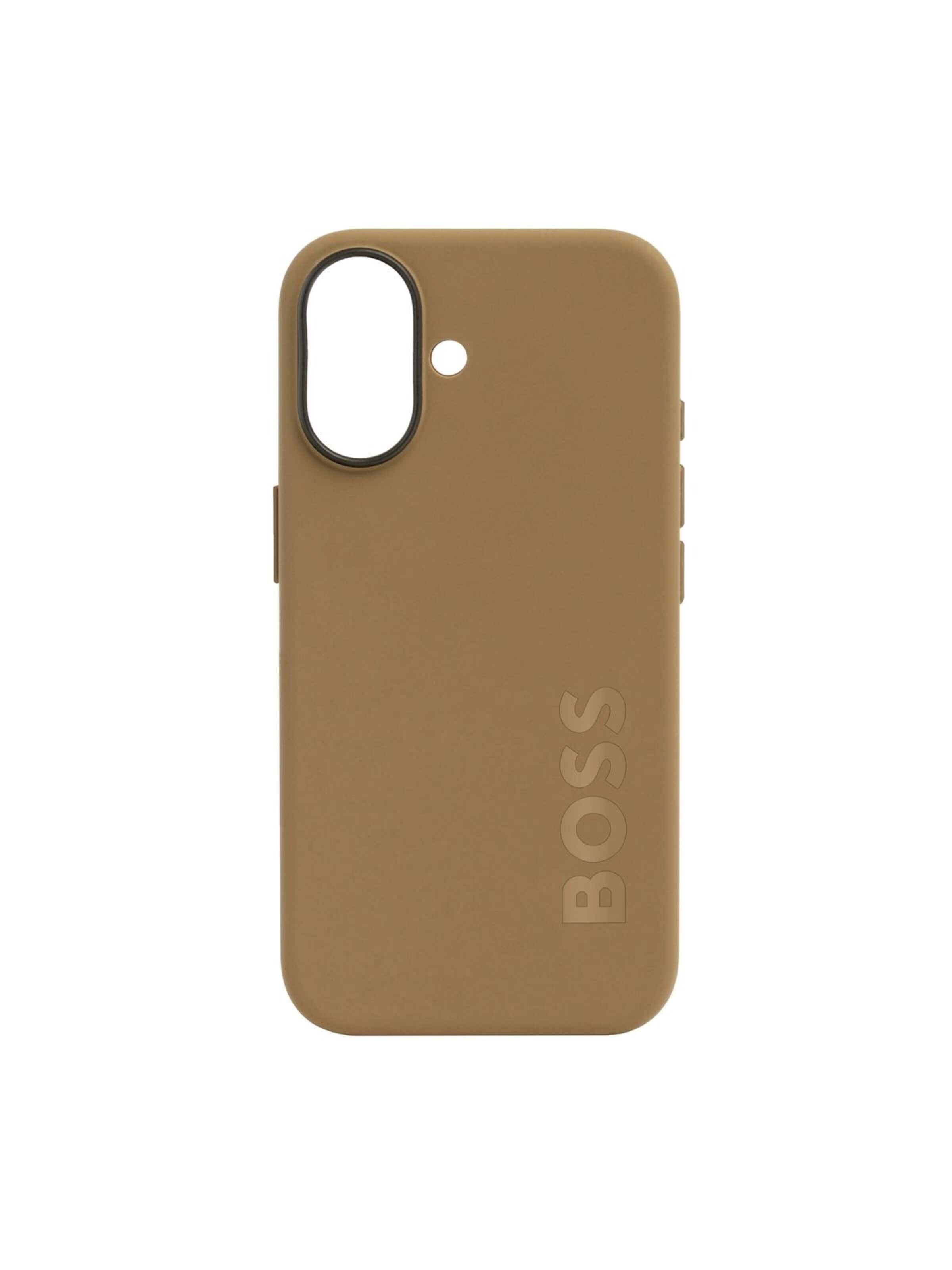 BOSS Smartphonehülle‌‌ in Braun: Vorderseite