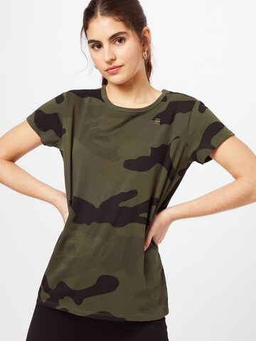 T-shirt 'GYRE' G-Star RAW en vert : devant