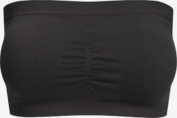 cfab (formerly creamy fabrics) Bra 'Bandeau-BH' in Brown: front