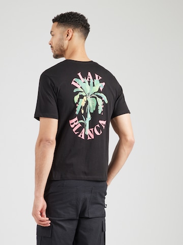 JACK & JONES T-Shirt 'JWHMykonos' in Schwarz: Vorderseite