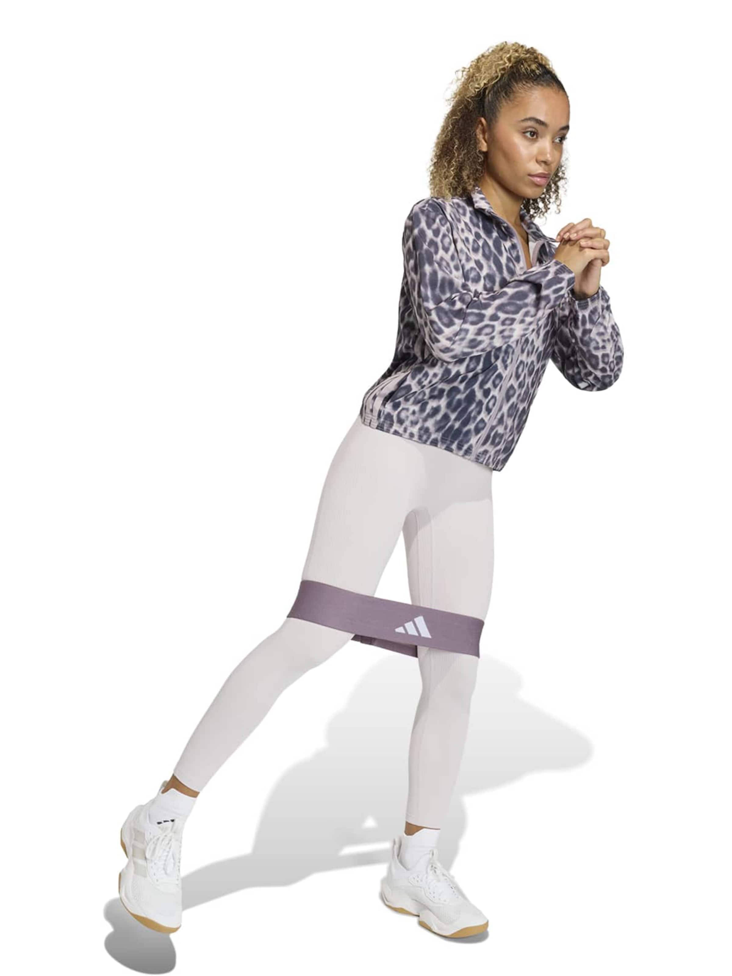 ADIDAS PERFORMANCE Športová mikina so zipsom 'WE' - Fialová