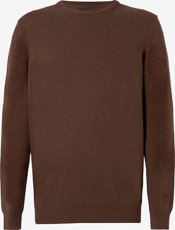 Barbour Sweter w kolorze brązowy: przód