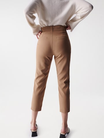 Coupe slim Pantalon chino 'Schlanke' Salsa Jeans en beige