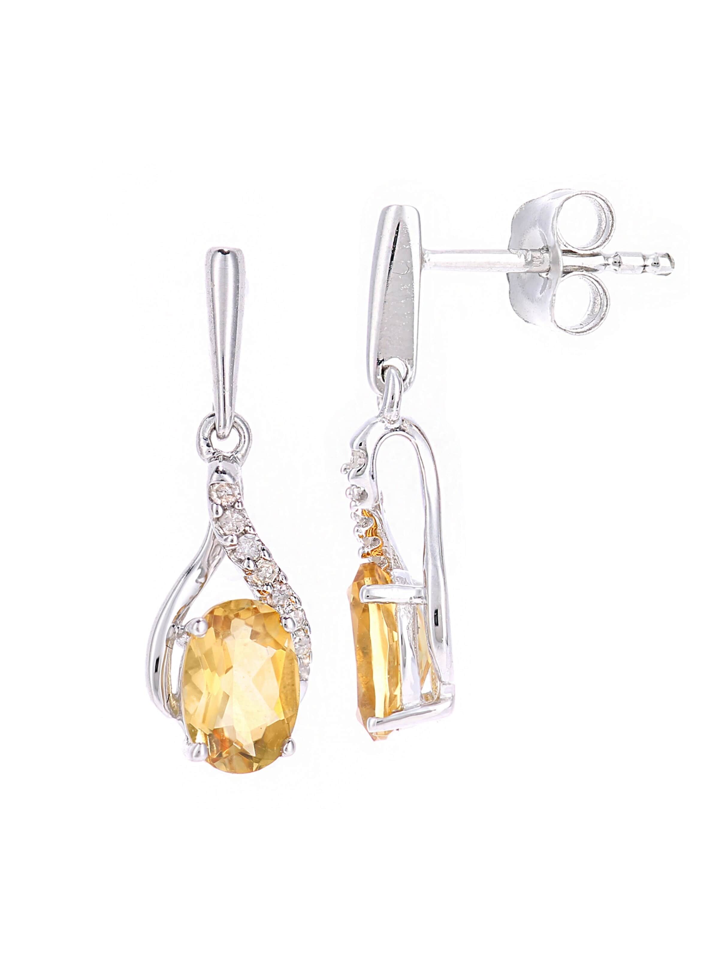 DIAMANT LETERNEL Earrings in Silver