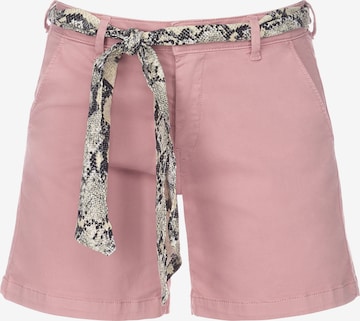 Le Temps Des Cerises Hose 'LYVI 1' in Pink: Vorderseite