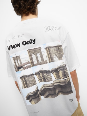 Pull&Bear T-Shirt in Grau