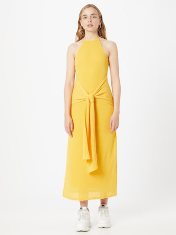 TOPSHOP Sommerkjole i gul: forside