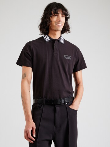 Versace Jeans Couture Poloshirt in Schwarz: Vorderseite