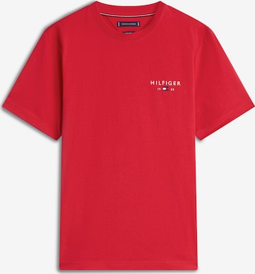 Maglietta 'BRAND LOVE' di TOMMY HILFIGER in rosso: frontale