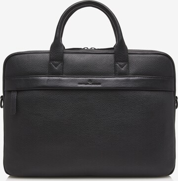 Castelijn & Beerens Document Bag 'ONYX Chris' in Black: front