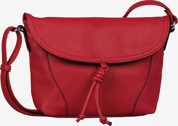 TOM TAILOR Crossbody Bag 'Malia' in Red: front