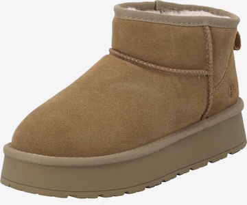 Palado by Sila Sahin Boots 'Chinu' in Grün: Vorderseite