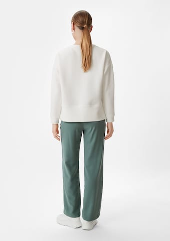 Pullover di comma casual identity in bianco: dietro