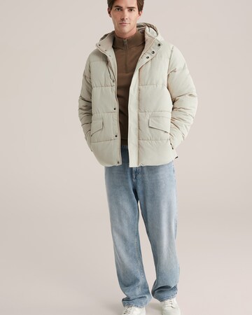 WE Fashion Tussenjas in Beige