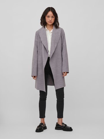 Vila Petite Between-Seasons Coat 'Apple New' in Grey