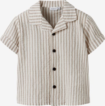 Chemise 'NMMFedenis' NAME IT en beige : devant