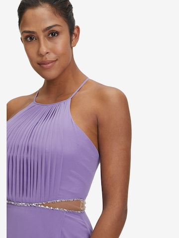 Robe de soirée Vera Mont en violet