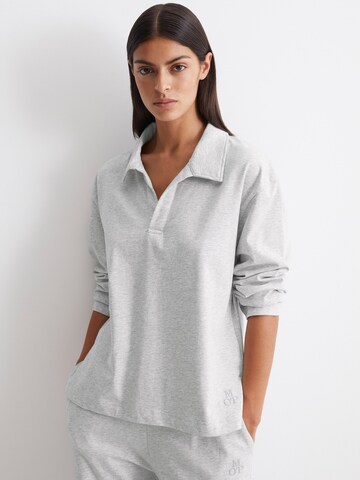 Marc O'Polo Sleepshirt ' Heavy Jersey ' in Grau: Vorderseite