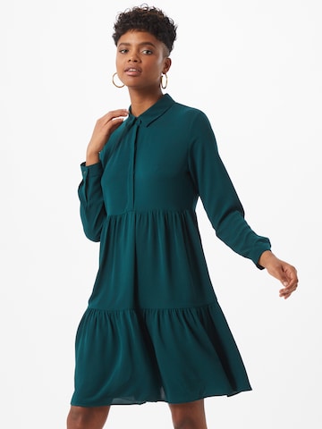 JDY Košilové šaty 'Piper' – zelená: přední strana