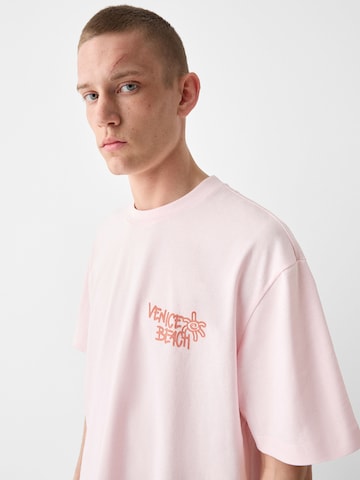 Bershka Shirt in Pink