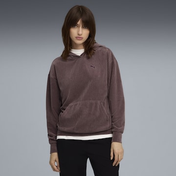 PUMA Sweatshirt 'Essentials' in Purple: front