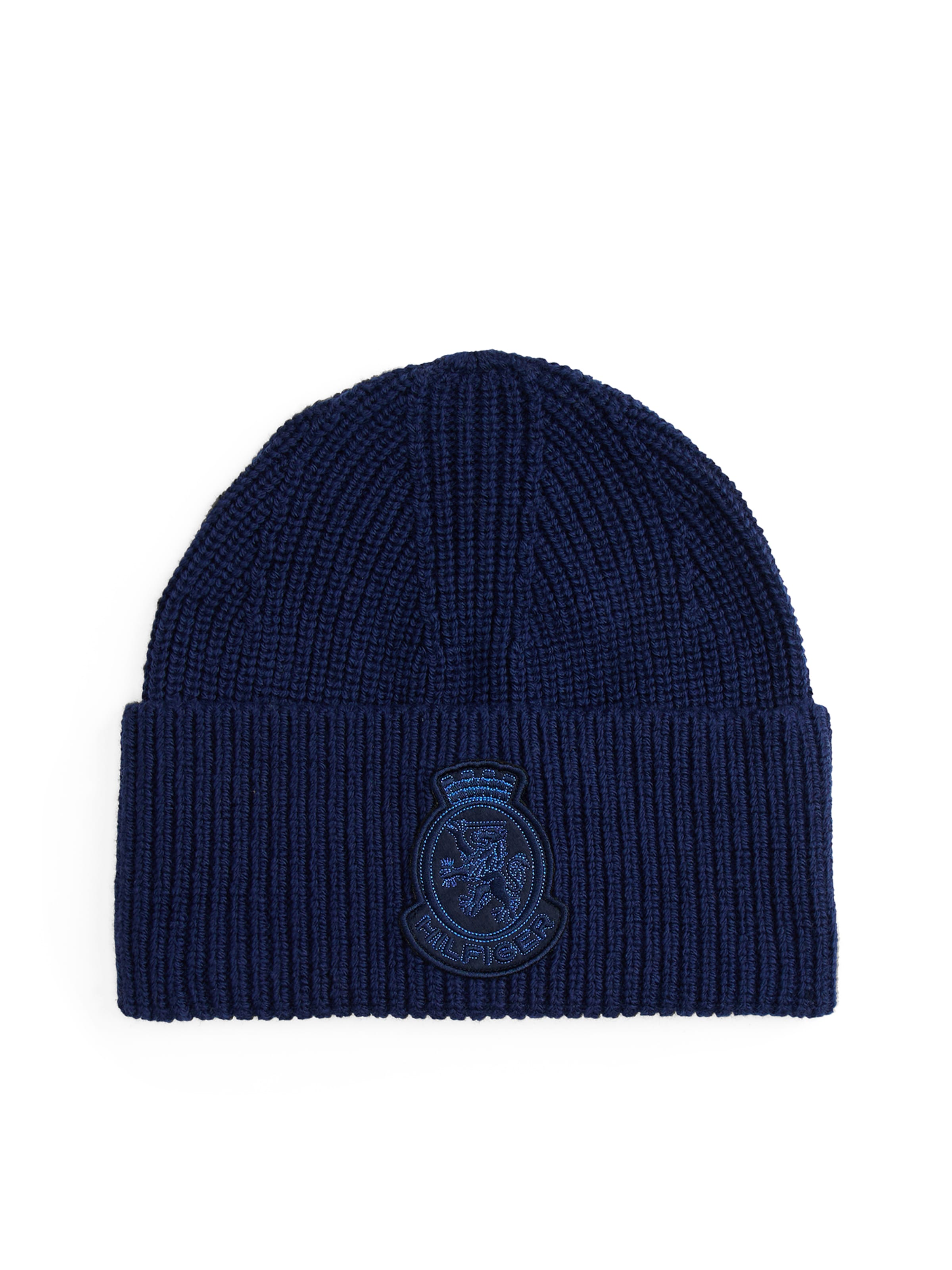 TOMMY HILFIGER Шапка в синьо: отпред