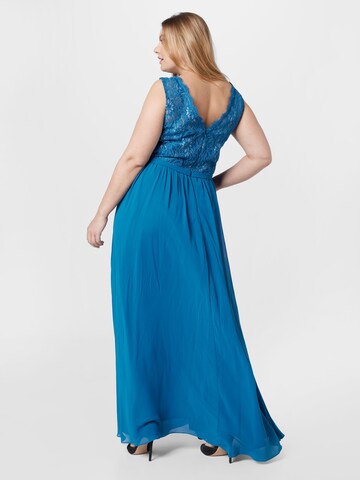 My Mascara Curves Evening Dress in Blue