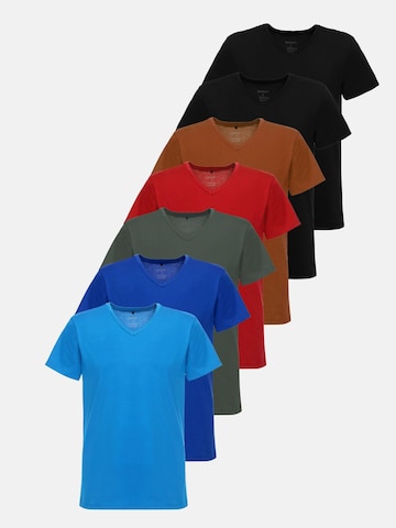 Tazzio Shirt 'E107'‌‌‌‌ in Blau: Vorderseite