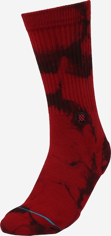 Stance Socks 'NOSTEN' in Red: front