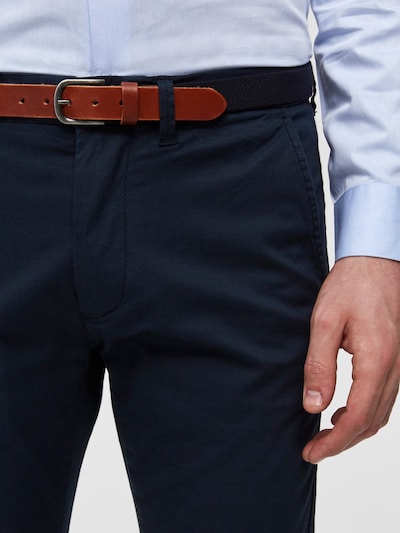 SELECTED HOMME Παντελόνι τσίνο 'SHHYARD SLIM FIT' σε ναυτικό μπλε, Άποψη προϊόντος