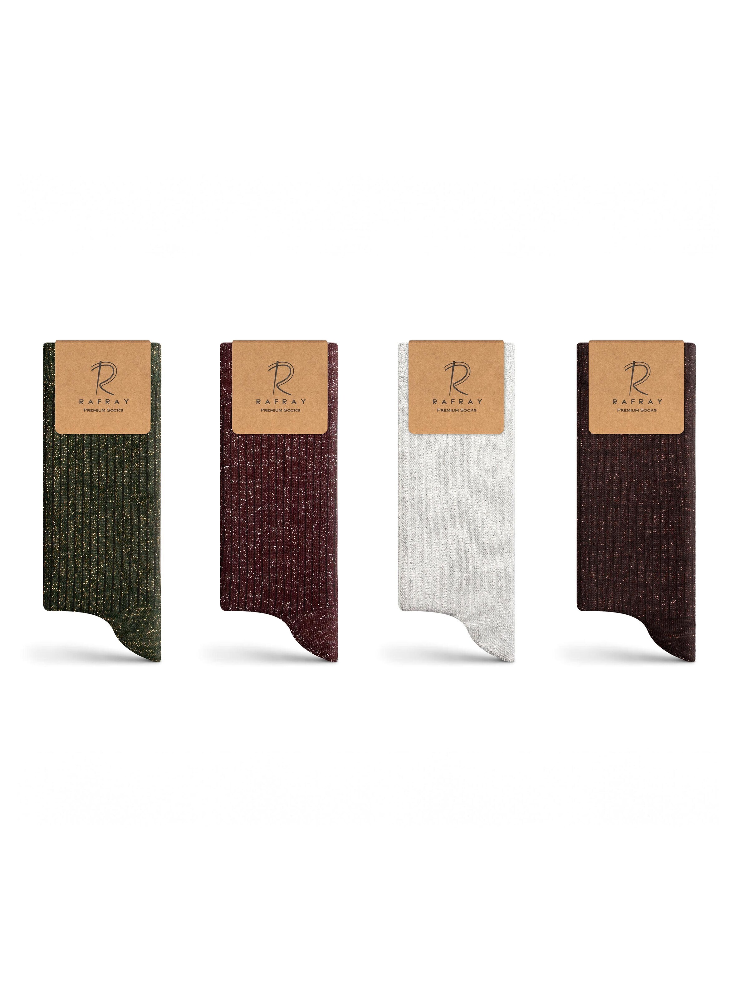RAFRAY Socken in Rot