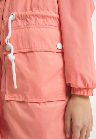 Parka mi-saison DreiMaster Maritim en rose