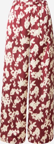 Wide leg Pantaloni 'Maike' di Guido Maria Kretschmer Women in rosso: frontale