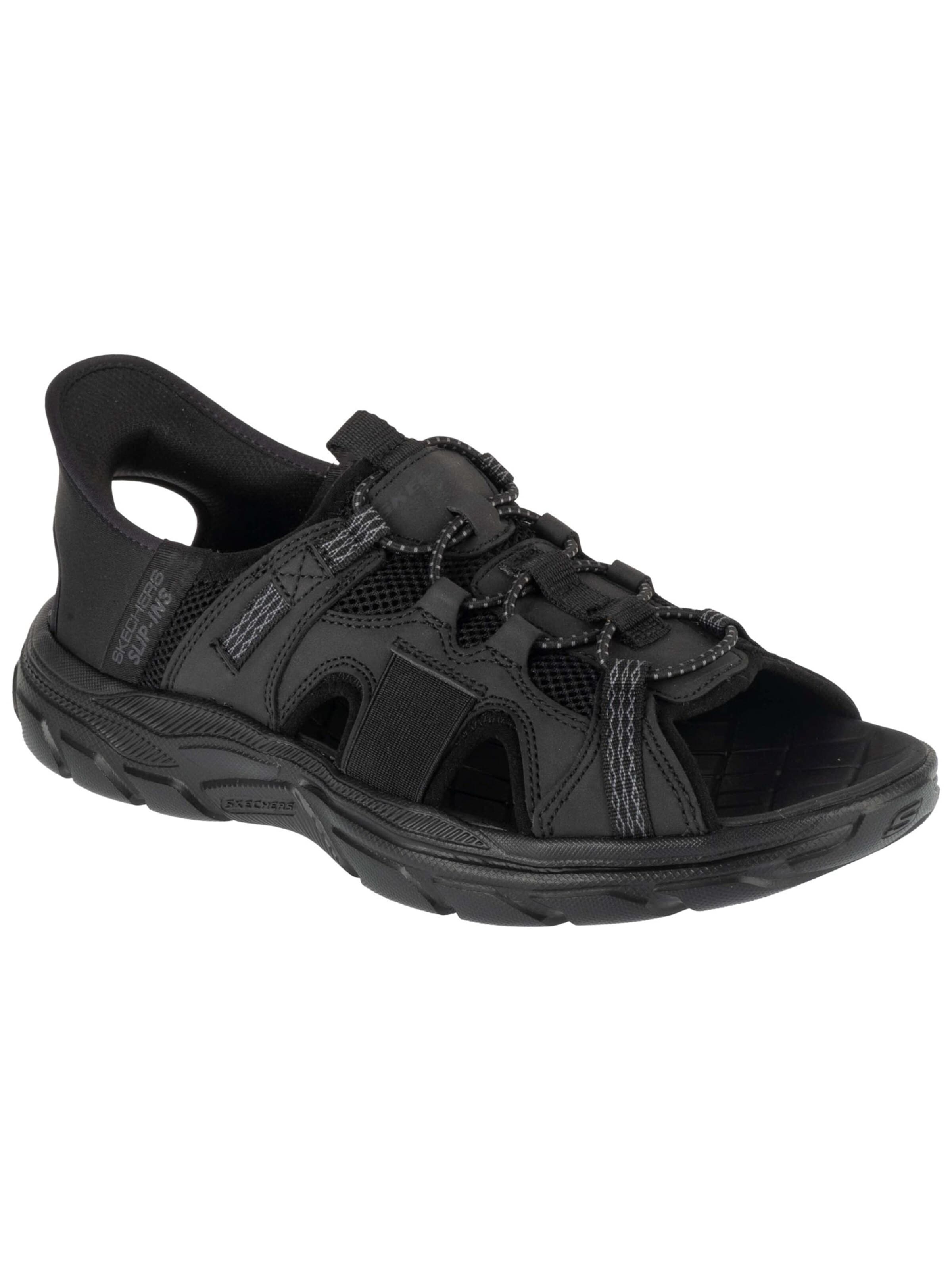 SKECHERS Trekkingsandale 'Slip-Ins: Revolted SS - Merrick' in Schwarz: Vorderseite