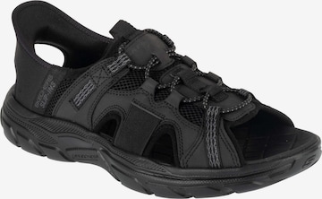 SKECHERS Trekkingsandale 'Slip-Ins: Revolted SS - Merrick' in Schwarz: Vorderseite